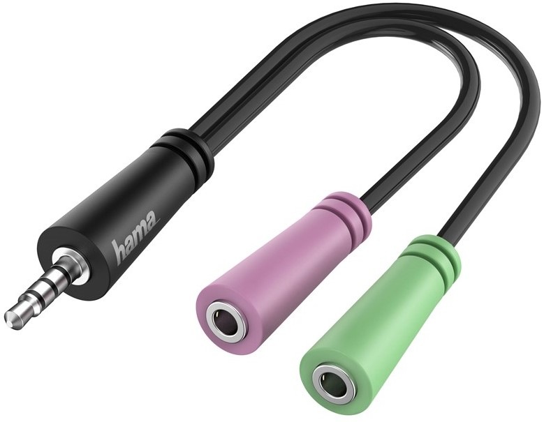 Redukcia Hama 2x Jack 3,5mm/Jack 3,5mm