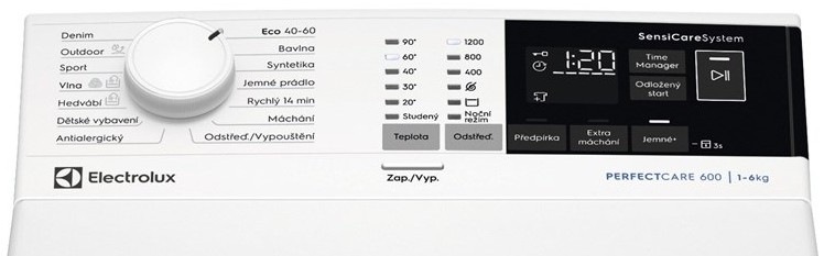 Práčka Electrolux EW6TN14262C biela Práčka Electrolux EW6TN14262C biela