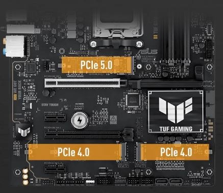 Základná doska Asus TUF Gaming B850-PLUS WIFI Asus TUF GAMING B850-PLUS WIFI s podporou M.2
