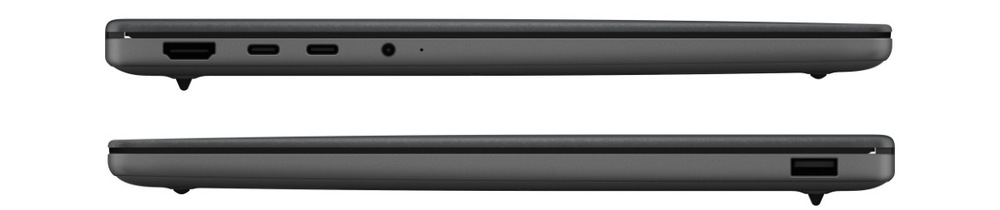 Notebook Asus Zenbook A14 sivý Notebook ASUS Zenbook A14 z oboch profilov