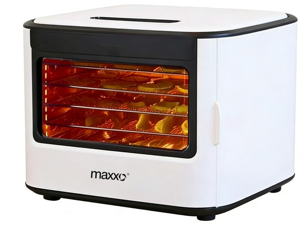 Sušička ovocia Maxxo NIR Rapid Dry ponúka 5 sušiacich plátov