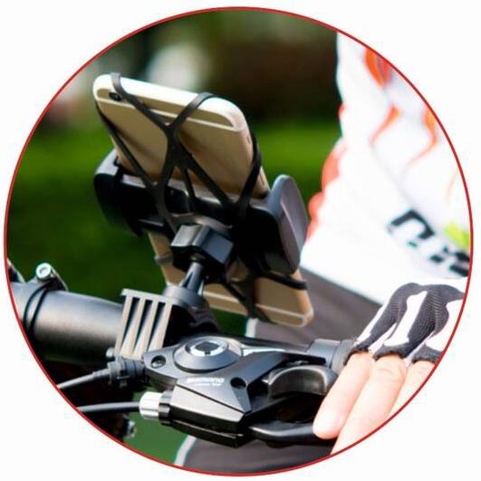 Držiak na mobil Swissten S-GRIP BCCL1 na kolo Držiak na mobil Swissten S-GRIP BCCL1 na kolo