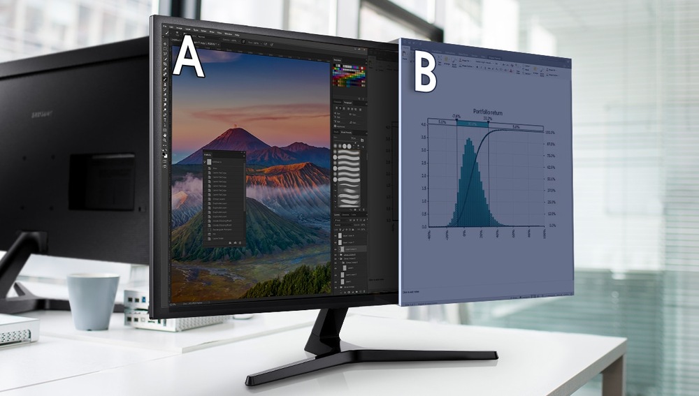 Monitor Samsung UJ590 čierny Monitor Samsung UJ590 čierny