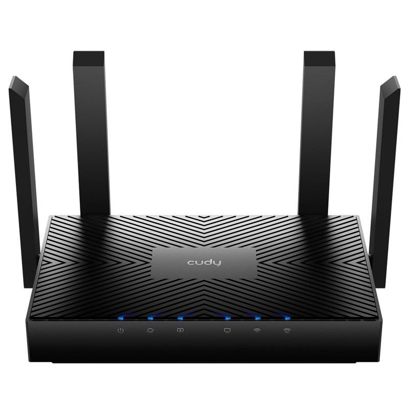 Router Cudy WR3000 AX3000 Wi-Fi 6 Mesh Gigabit čierny