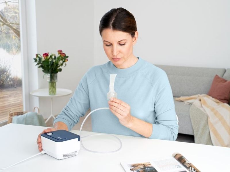 Detský inhalátor kompresorovej Beurer IH16 biely Inhalátor Beurer IH16 príslušenstvo