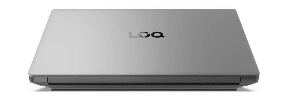 Pootvorený notebook Lenovo LOQ 15ARP10E zozadu