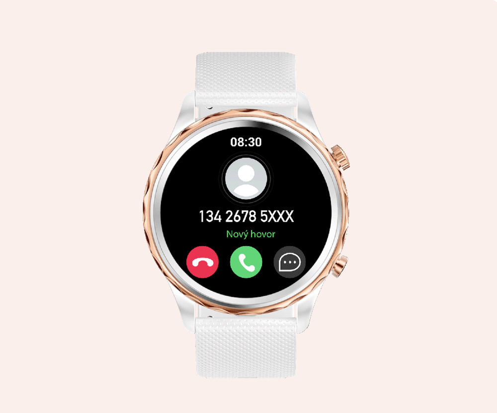 Inteligentné hodinky Carneo Queen HR+ - rosegold rose gold Inteligentné hodinky Carneo Queen HR+ - rosegold rose gold