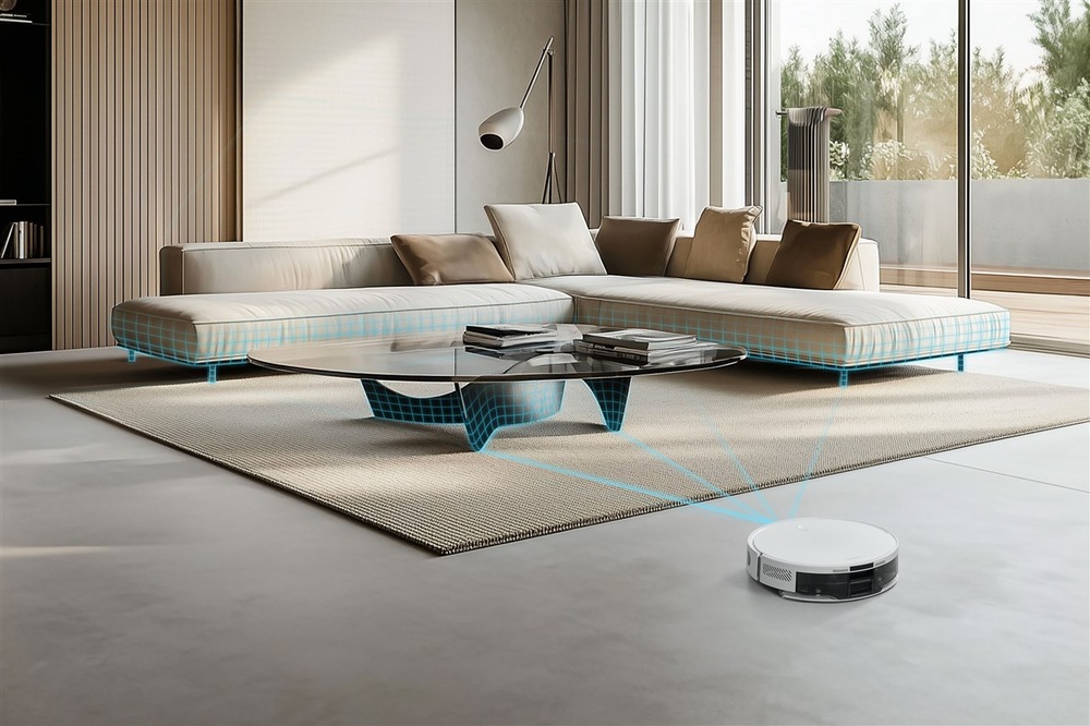 Robotický vysávač Sencor SRV 7450WH biely