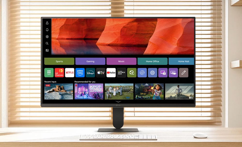 Monitor LG 27U511SB-W biely LG 27U511SB-W spolieha na 27" IPS panel