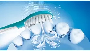 Philips Sonicare For Kids HX6034/33, bílá/modrá