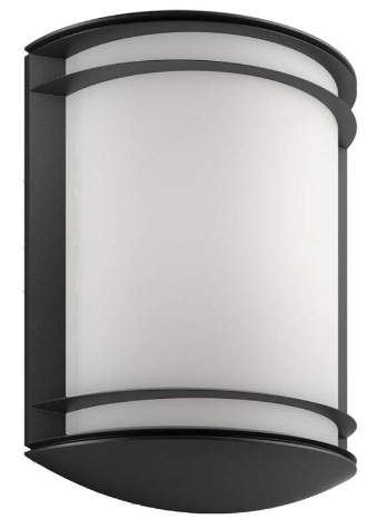 Nástenné svietidlo Philips Antelope, LED čierne