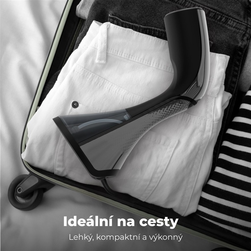 Ručný naparovač odevov AENO GS1 čierny/sivý AENO GS1
