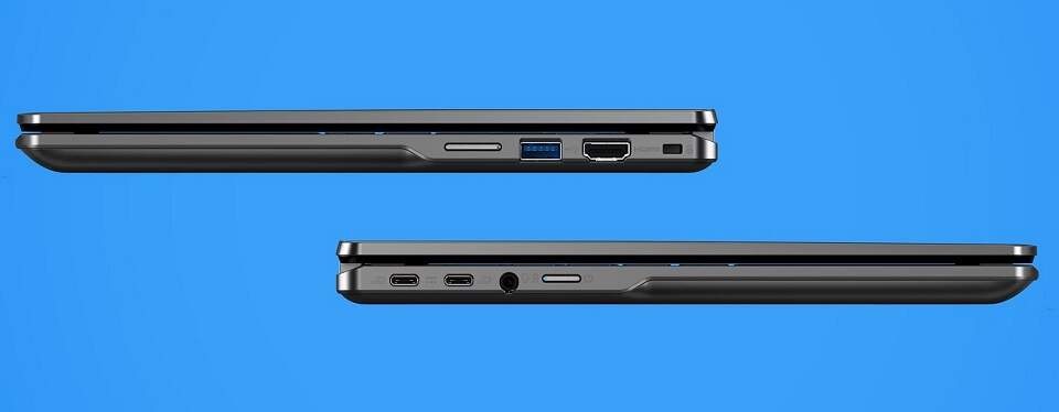 Notebook Acer Chromebook Plus Spin 514 (CP514-4HN-36VY) sivý Notebook Acer Chromebook Plus Spin 514 (CP514-4HN-36VY) sivý