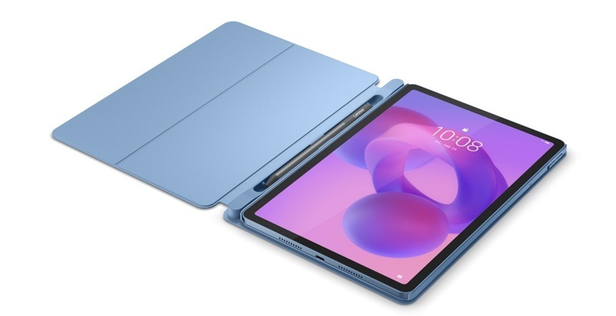 Tablet Lenovo Idea Tab 8 GB / 128 GB + flipové puzdro a dotykové pero modrý