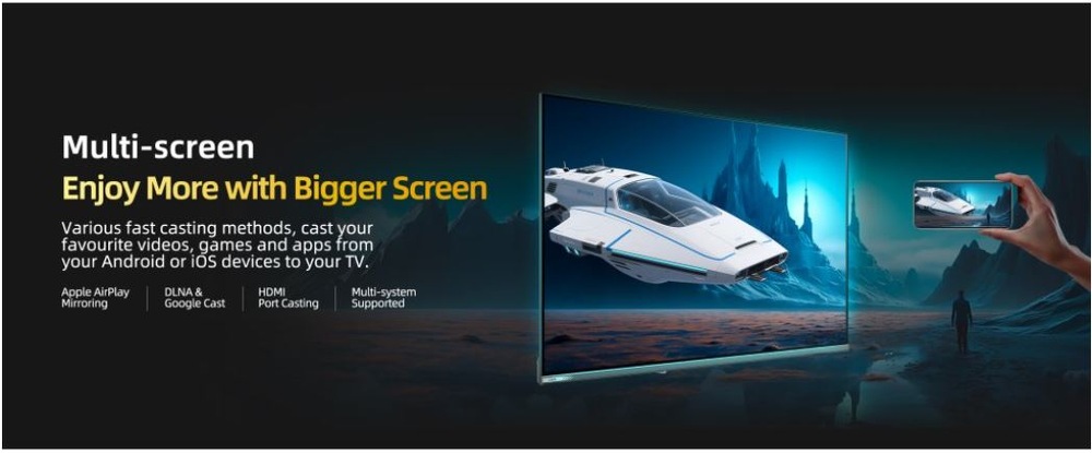 Televízor CHiQ U50QST CHiQ U43QST
