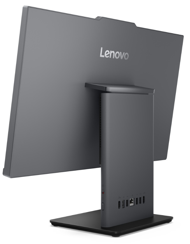 Pohľad na zadnú stranu na počítač All In One Lenovo ThinkCentre neo 50a