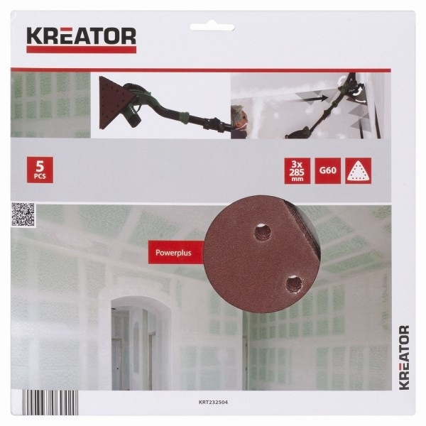 Brúsny papier Kreator 3X285 - G60 na sadrokartón