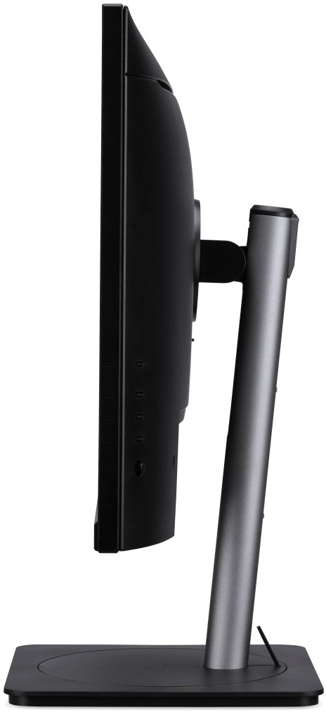 Postranný detail monitora Acer Vero s ergonomickým stojanom