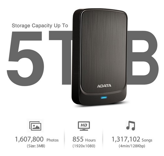 Externý pevný disk ADATA HV320 2TB modrý Externý pevný disk ADATA HV320 2TB modrý