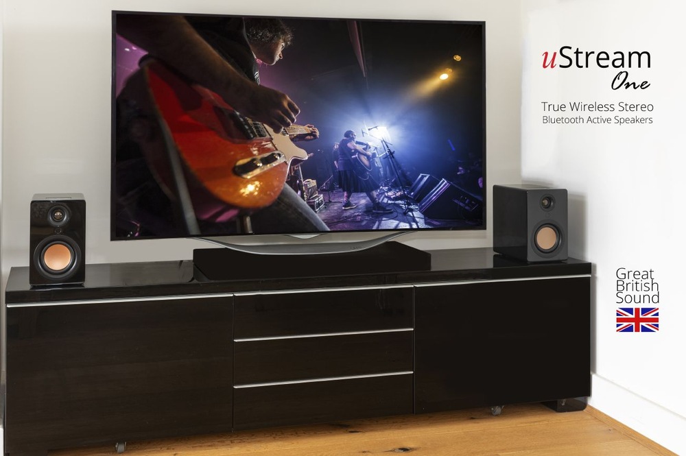 Reproduktory Mitchell Acoustics uStream Two (2 ks) čierne Reproduktory Mitchell Acoustics uStream Two (2 ks) čierne