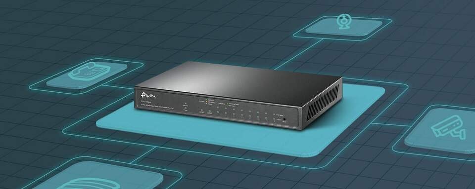 Switch TP-Link TL-SG1210MPE čierny Switch TP-Link TL-SG1210MPE čierny