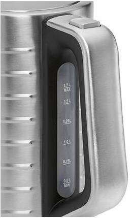 Rýchlovarná kanvica Profi Cook WKS 1119, inox 1,7 l nerez