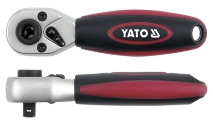 Račňa YATO s dĺžkou 116 mm, jednoduché používanie