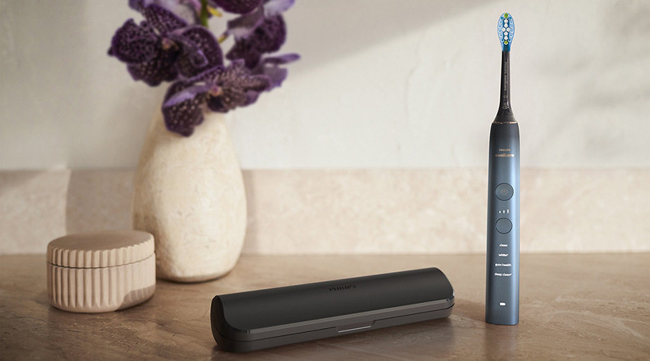 Zubná kefka Philips Sonicare DiamondClean HX9911/88 čierna/modrá Zubná kefka Philips Sonicare DiamondClean HX9911/88 čierna/modrá