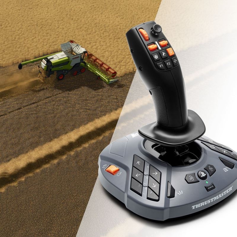 Joystick Thrustmaster SimTask FarmStick, PS5/PC čierny