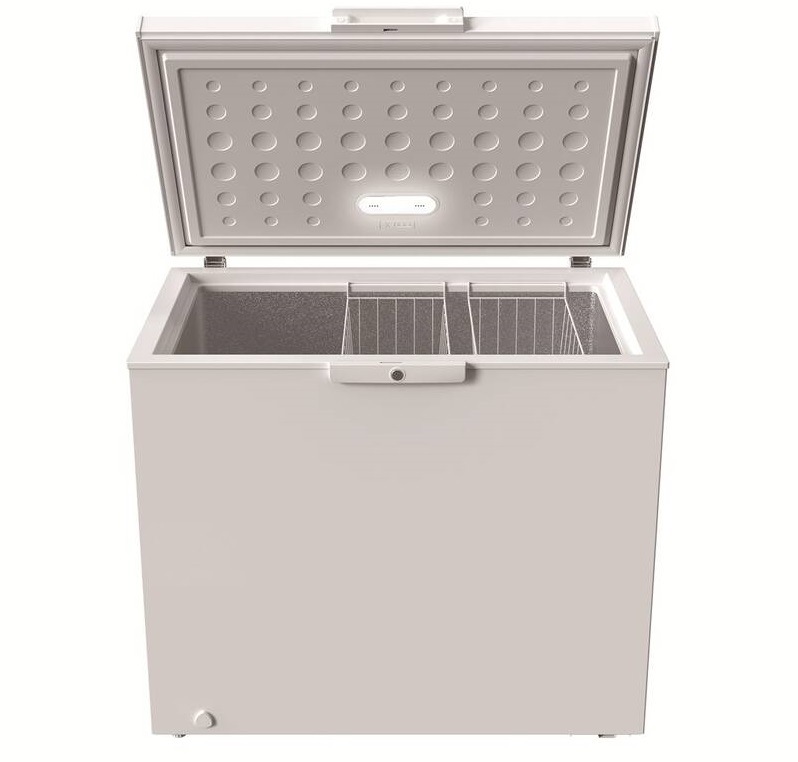 Mraznička Whirlpool W3RHS24EW biela Otvorená pultová mraznička Whirpool s osvetlením a dvoma košmi