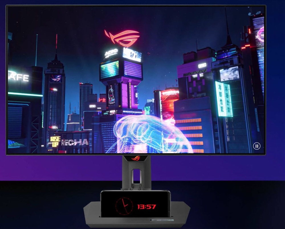 Herný monitor Asus XG27AQWMG čierny Detail obrazu Asus XG27AQWMG