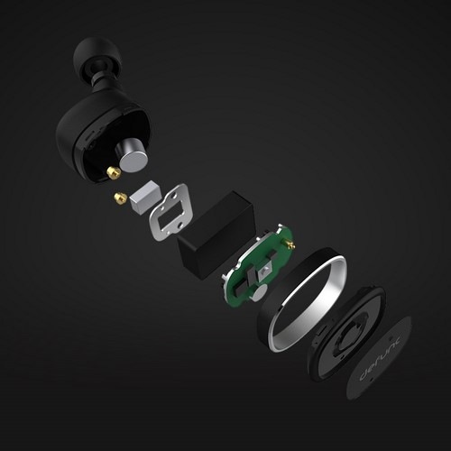 Slúchadlá Defunc TRUE Earbud zlatá Slúchadlá Defunc TRUE Earbud zlatá