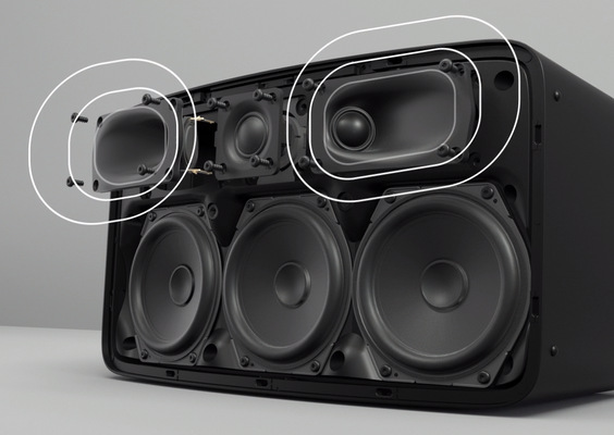 Reproduktor SONOS Five čierny Reproduktor SONOS Five čierny