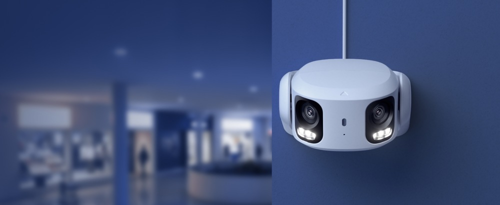 IP kamera Reolink RP-PCT8MD SMB PoE biela Nočné videnie zaisťuje ostrý obraz aj v tme vďaka infračervenému a farebnému prisvieteniu s LED.