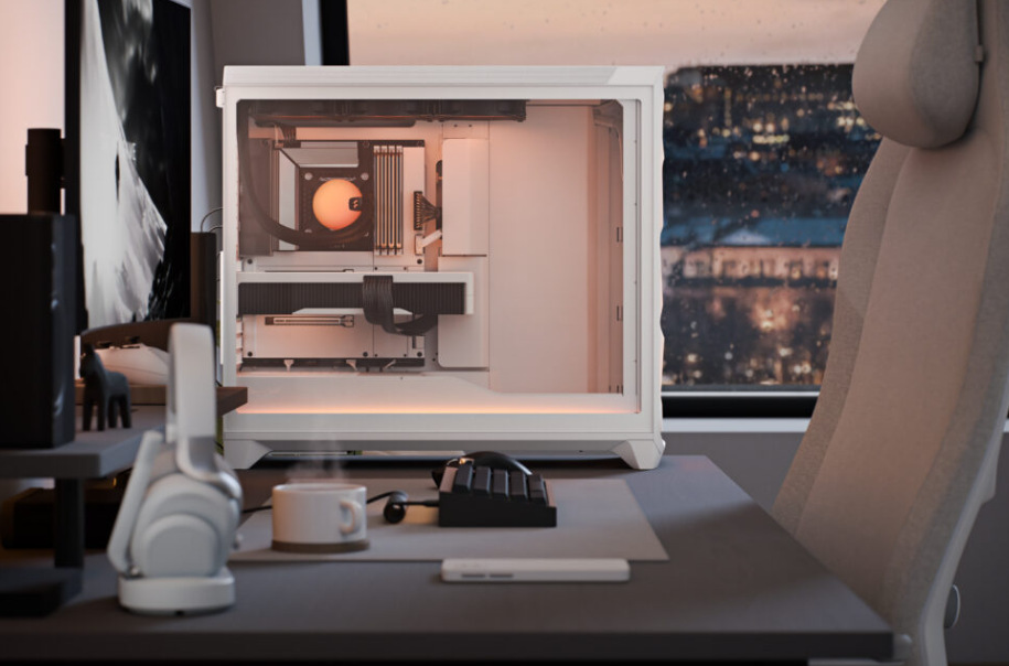 Skriňa FRACTAL DESIGN Meshify 3 XL TG poskytuje priestor aj pre výkonný hardvér