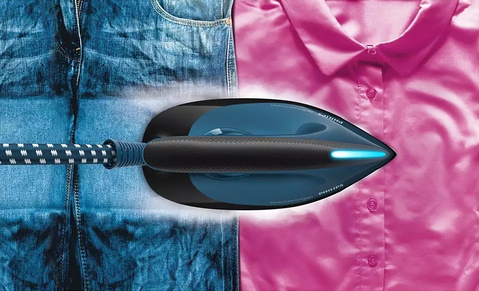 Žehliaci systém Philips PerfectCare Compact GC7846/80 modrá Žehliaci systém Philips PerfectCare Compact GC7846/80 modrá