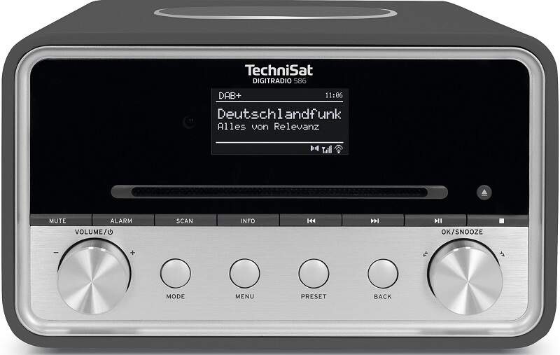 Internetový rádioprijímač s DAB+ Technisat DIGITRADIO 586 čierny/strieborný Internetový rádioprijímač s DAB+ Technisat DIGITRADIO 586 čierny/strieborný