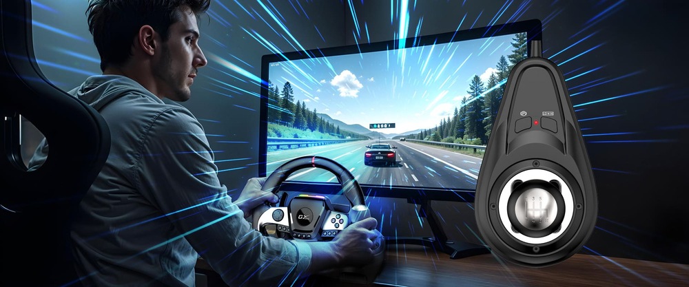 Volant Genius GX Gaming SpeedMaster X5 FF čierny