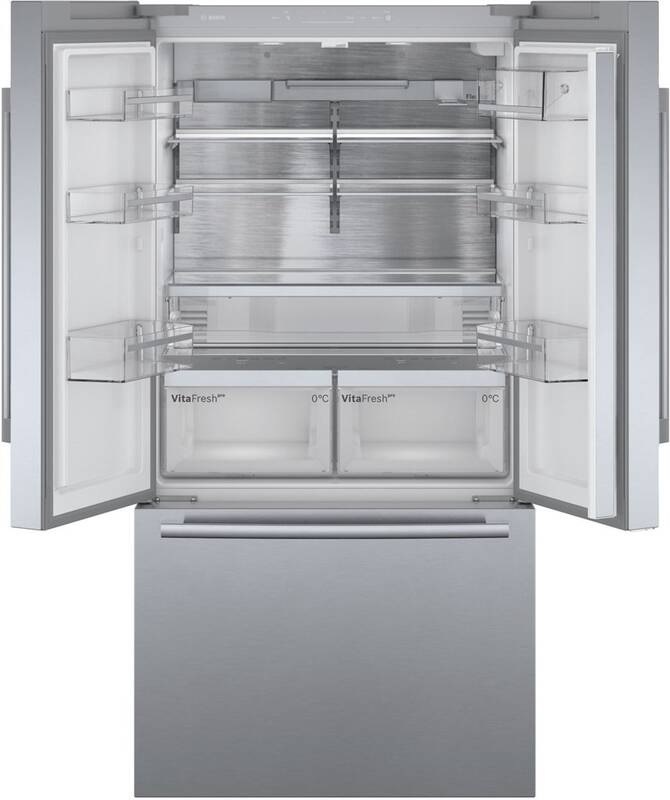 Americká chladnička Bosch Serie 8 KFF96PIEP ocel