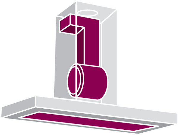 Odsávač pár Gorenje Essential TH64E4BG čierna Odsávač pár Gorenje Essential TH64E4BG čierna