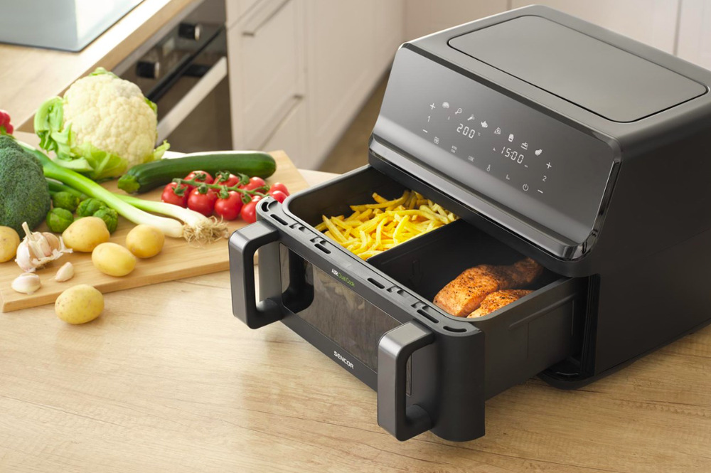Fritéza teplovzdušná Sencor SFR 9650BK čierna Fritéza teplovzdušná Sencor SFR 9650BK
