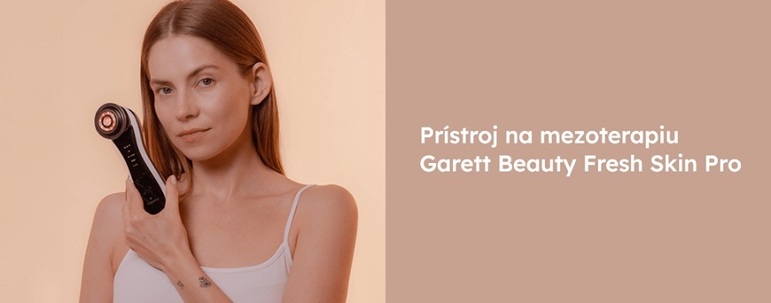 Prístroj na starostlivosť o pleť Garett Beauty Fresh Skin Pro white biely
