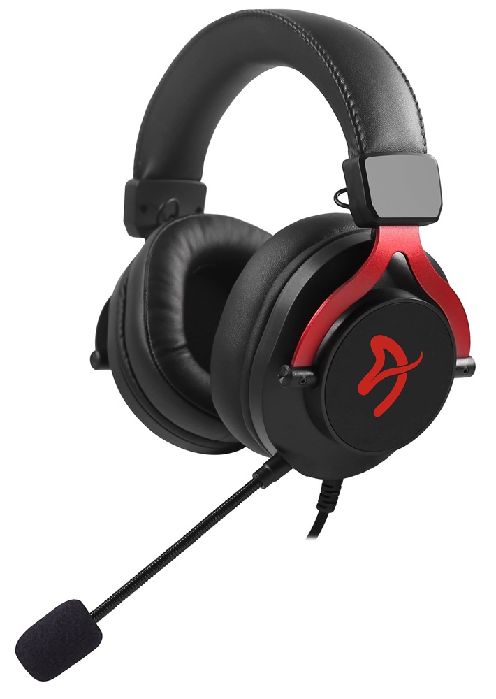 Headset Arozzi Aria čierny/červený