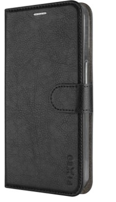 Puzdro na mobil flipové FIXED Opus na Xiaomi Redmi 13 4G/Poco M6 čierne