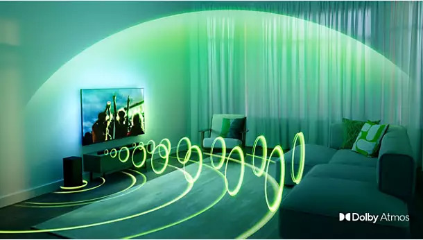 Soundbar Philips TAB6309 sivý