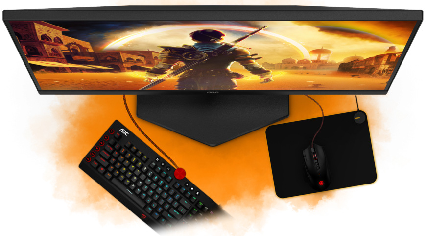 Herný monitor AOC Q27G42ZE čierny AOC Q27G42ZE, čierna