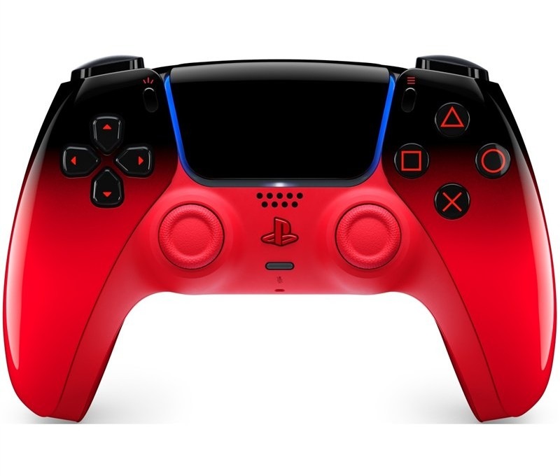 Ovládač Sony DualSense® pre PS5, červená farba.