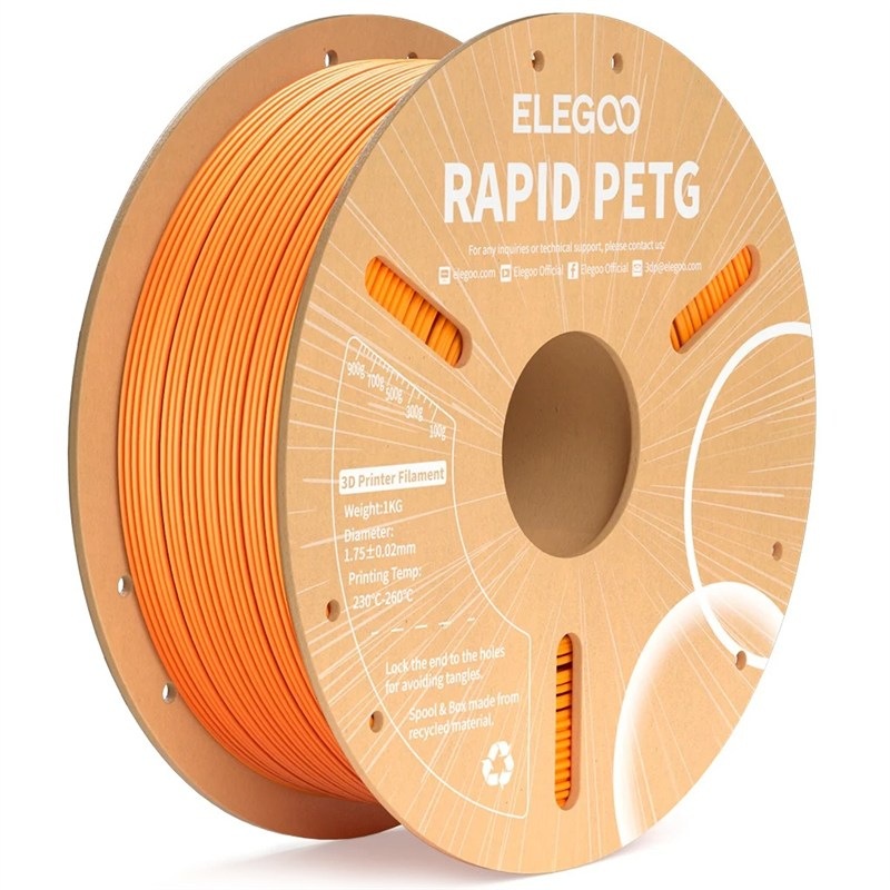 Filament Elegoo s priemerom 1,75 mm, oranžová farba