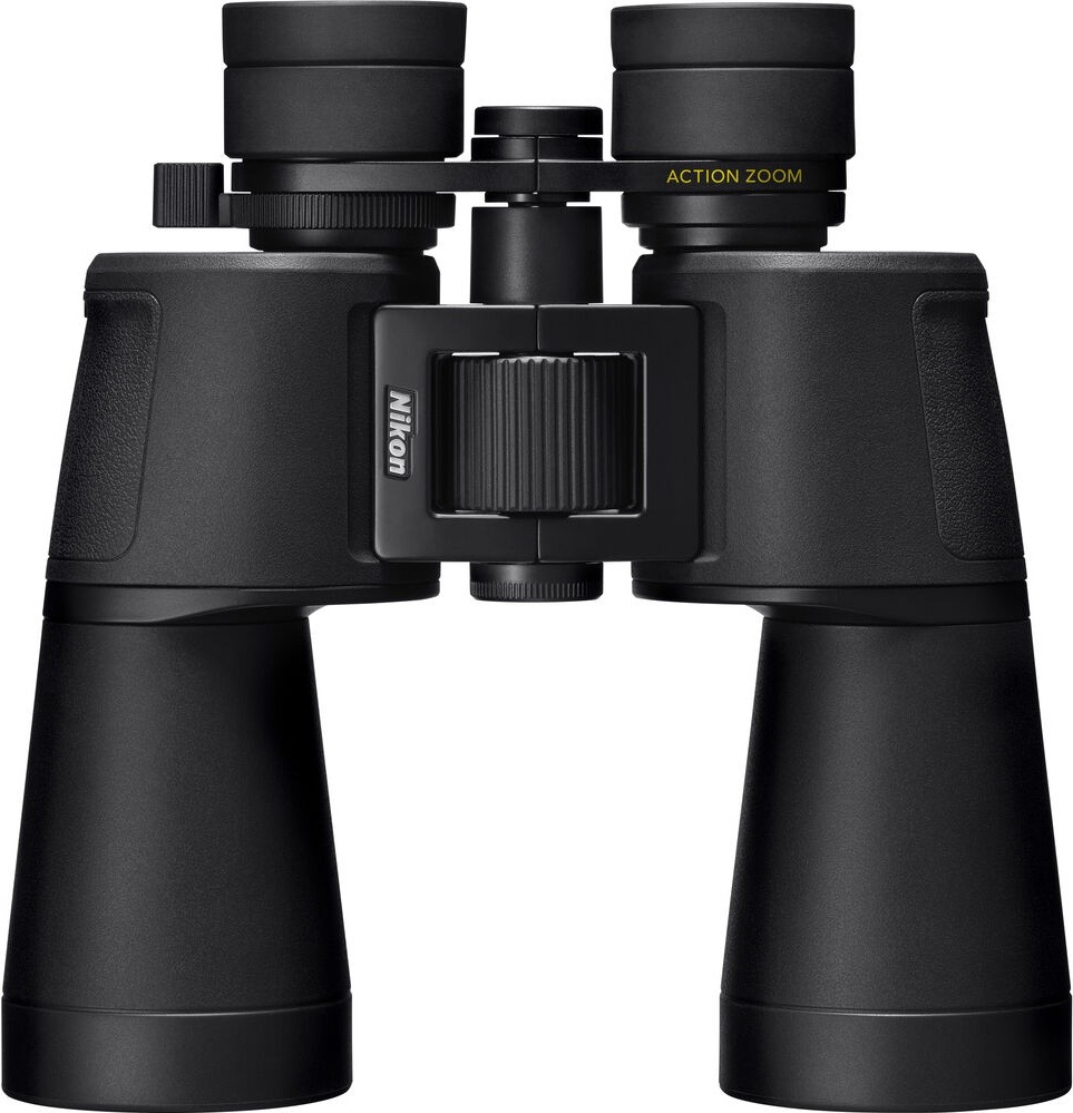 Ďalekohľad Nikon Action Zoom 10-22×50 čierny Pohľad zhora na ďalekohľad Nikon Action Zoom 10–22×50