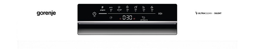 Umývačka riadu Gorenje Advanced GS642D90W biela Umývačka riadu Gorenje GS642D90W, biela, detail